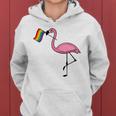 Flamingo Lgbt Flag Cool Gay Rights Supporters Gift Women Hoodie