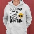 Good Bye School Hello Summer Women Hoodie