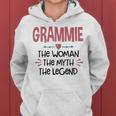 Grammie Grandma Gift Grammie The Woman The Myth The Legend Women Hoodie