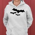 Halloween Scary Vampire Bats Pattern Women Hoodie