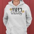 Happy Beautiful Birthday With Balloons Women Hoodie