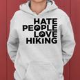 Hate People Love Hiking V2 Women Hoodie