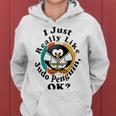 I Really Like Judo Penguin Ok Women Hoodie