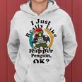 I Really Like Rapper Penguin Ok Women Hoodie