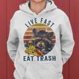 Live Fast Eat Trash 789 Shirt Women Hoodie