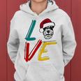 Love My Xmas Miniature Schnauzer Women Hoodie