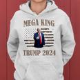 Mega King Mega King Trump 2024 Donald Trump Women Hoodie