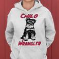 Miniature Schnauzer At Home Child Wrangler Multi Tasking Dog Women Hoodie