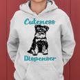 Miniature Schnauzer At Home Cuteness Dispenser Multi Tasking Dog Women Hoodie