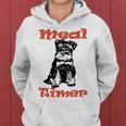 Miniature Schnauzer At Home Meal Timer Multi Tasking Dog Women Hoodie