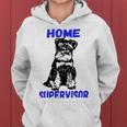 Miniature Schnauzer Home Supervisor Child Wrangler Multi Tasking Dog Women Hoodie