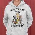 Mommy Gift Worlds Best Dog Mommy Women Hoodie