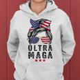 Pro Trump Ultra Mega Messy Bun V2 Women Hoodie