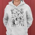 Space Dogs Women Hoodie