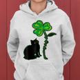 St Patricks Day Black Cat My Lucky Charm Women Hoodie