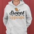 Sweet Eggscape Women Hoodie