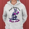 Tough Kangaroos Wear Pink In Support Of Breast Cancer Awareness Women Hoodie