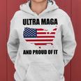 Ultra Maga And Proud Of It V6 Women Hoodie