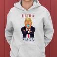 Ultra Maga Donald Trump Make America Great Again Women Hoodie
