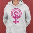 Womens Womens Rights Are Human Rights Pro Choice Women Hoodie