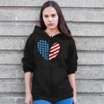 4Th Of July Faith Family Freedom American Flag Patriotic Zip Up Hoodie