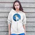Finally Vintage Funny Ufo Flying Saucer Abduction Retro 80S Zip Up Hoodie