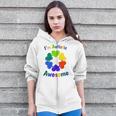 Im Autistic Means Im Awesome Autism Awareness Zip Up Hoodie