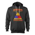 3Rd Armored Division Spearhead Veteran Zip Up Hoodie