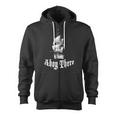 Ahoy There Its A Pirate Ship Zip Up Hoodie