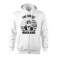 The Great Maga King The Return Of The Ultra Maga King Donald Trump Zip Up Hoodie