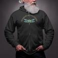 We Rise By Lifting Others Inspirational Dragonfly Zip Up Hoodie