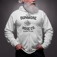 Dunmore Hose Company Vintage Brandon Vermont Zip Up Hoodie