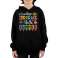 Goodbye 2Nd Grade Hello Summer Popsicle Ice Last Day Kids Youth Hoodie