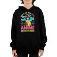 Just A Girl Who Loves Anime And Sketching Girls Teen Youth Youth Hoodie