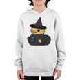 Blue Silver Ducky Wizard Youth Hoodie