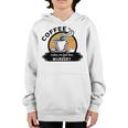 Coffee Makes Me Feel Less Murdery V2 Youth Hoodie