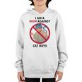 I Am A Mom Against Cat Boys V2 Youth Hoodie