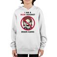 I Am A Mom Against Drain Gang V2 Youth Hoodie