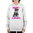 Miniature Schnauzer At Home Mums Favourite Multi Tasking Dog Youth Hoodie