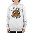 Teacher Of Clever Kids I Teach Smart Cookies Funny And Sweet Lessons Accessories Youth Hoodie