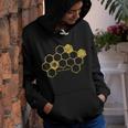 Bee Bee Bee Honeycomb Save The Queen Beekeeper Apiarist Gift Youth Hoodie