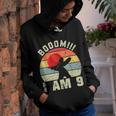 Boom I Am 9 Gift Boy 9 Years Being Awesome 9Th Birthday Youth Hoodie