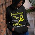 Ewings Sarcoma Mom Most People Never Meet Their Hero I Raised Mine Yellow Ribbon Ewings Sarcoma Ewings Sarcoma Awareness Youth Hoodie