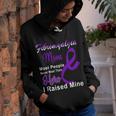 Fibromyalgia Mom Most People Never Meet Their Hero I Raised Mine Purple Ribbon Fibromyalgia Fibromyalgia Awareness Youth Hoodie