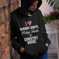 I Heart Cowboy Boots Pickup Trucks And Country Music Youth Hoodie