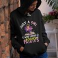Just A Girl Who Loves Books And Fairies Birthday Fairy Girls Youth Hoodie