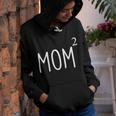 Mom2 Mom Of 2 Mother Of Two Kids Mama Mothers Day Youth Hoodie