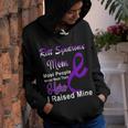 Rett Syndrome Mom Most People Never Meet Their Hero I Raised Mine Purple Ribbon Rett Syndrome Rett Syndrome Awareness Youth Hoodie