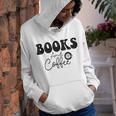 Books And Coffee Books Lover Tee Coffee Lover Gift For Books Lover Gift For Coffee Lover Books And Coffee Tee Youth Hoodie