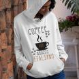 Coffee And Bracco Italiano Youth Hoodie